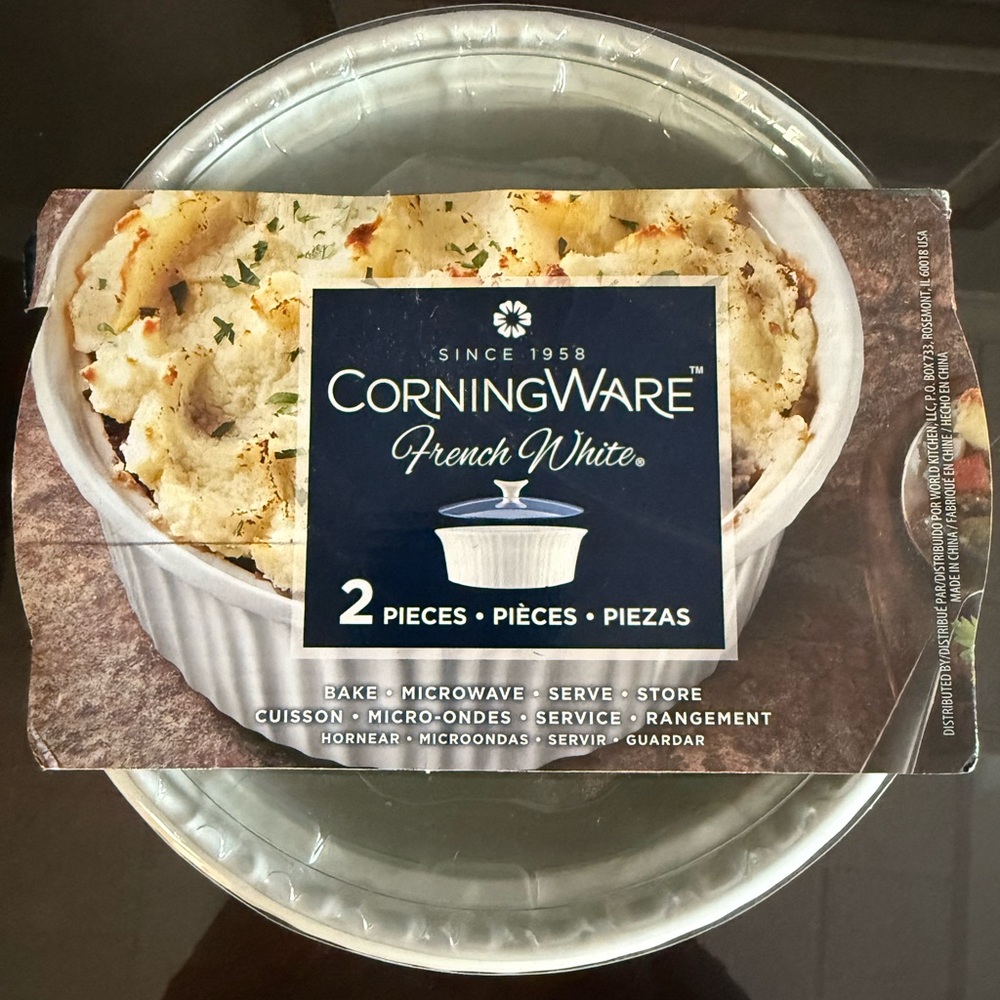 CorningWare French White Baking Dish Set